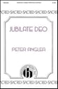 Jubilate Deo SATB choral sheet music cover